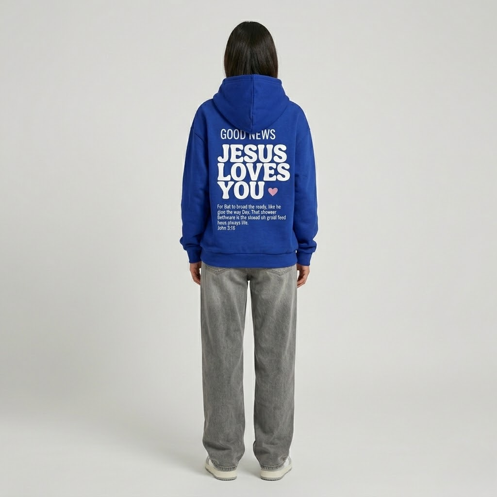 Jesus Loves You Pullover Hoodie