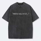 Jesus Vintage Washed Gothic Oversized T-Shirt | Christian