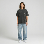 Jesus Vintage Washed Gothic Oversized T-Shirt | Christian