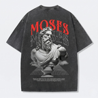 Jesus Vintage Washed Gothic Oversized T-Shirt | Christian