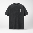 Jesus Vintage Washed Gothic Oversized T-Shirt | Christian