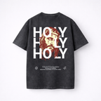 Jesus Vintage Washed Gothic Oversized T-Shirt | Christian