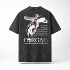 Jesus Vintage Washed Gothic Oversized T-Shirt | Christian