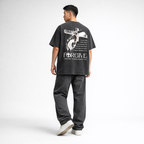 Jesus Vintage Washed Gothic Oversized T-Shirt | Christian
