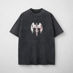 Jesus Vintage Washed Gothic Oversized T-Shirt | Christian