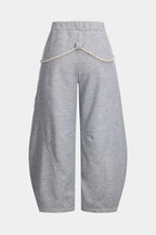 Joggers Women - Wide Leg Drawstring Sweatpants-Tithesource-