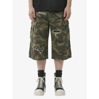 Jorts Men Camo Baggy Cargo Shorts Streetwear