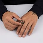 Knights Templar Ring Crusader Red Cross Masonic Signet Stainless Steel-Tithesource-