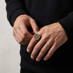 Knights Templar Ring Crusader Red Cross Masonic Signet Stainless Steel-Tithesource-