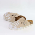 Skeleton Print Clogs - Y2K