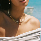Layered Necklace Chocker Women