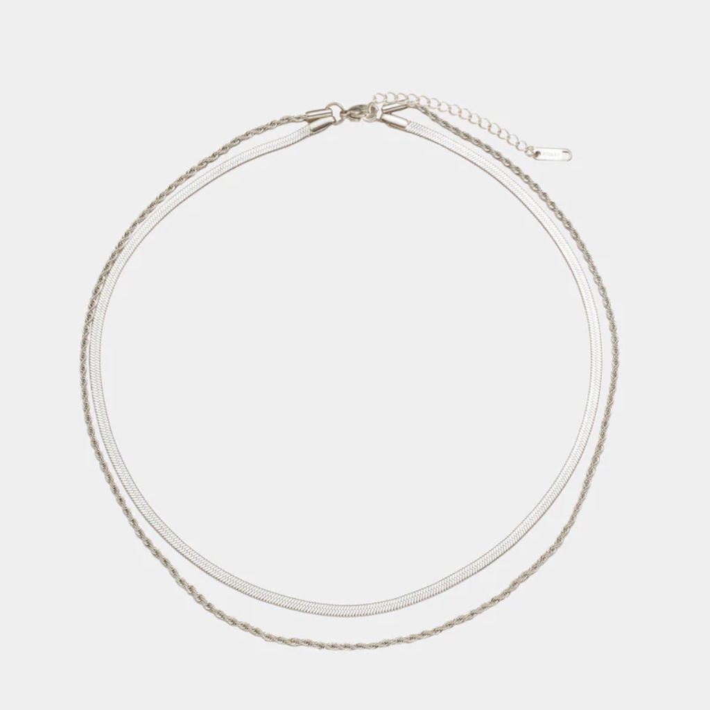 Layered Necklace Chocker Women