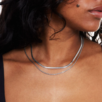 Layered Necklace Chocker Women
