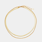 Layered Necklace Chocker Women