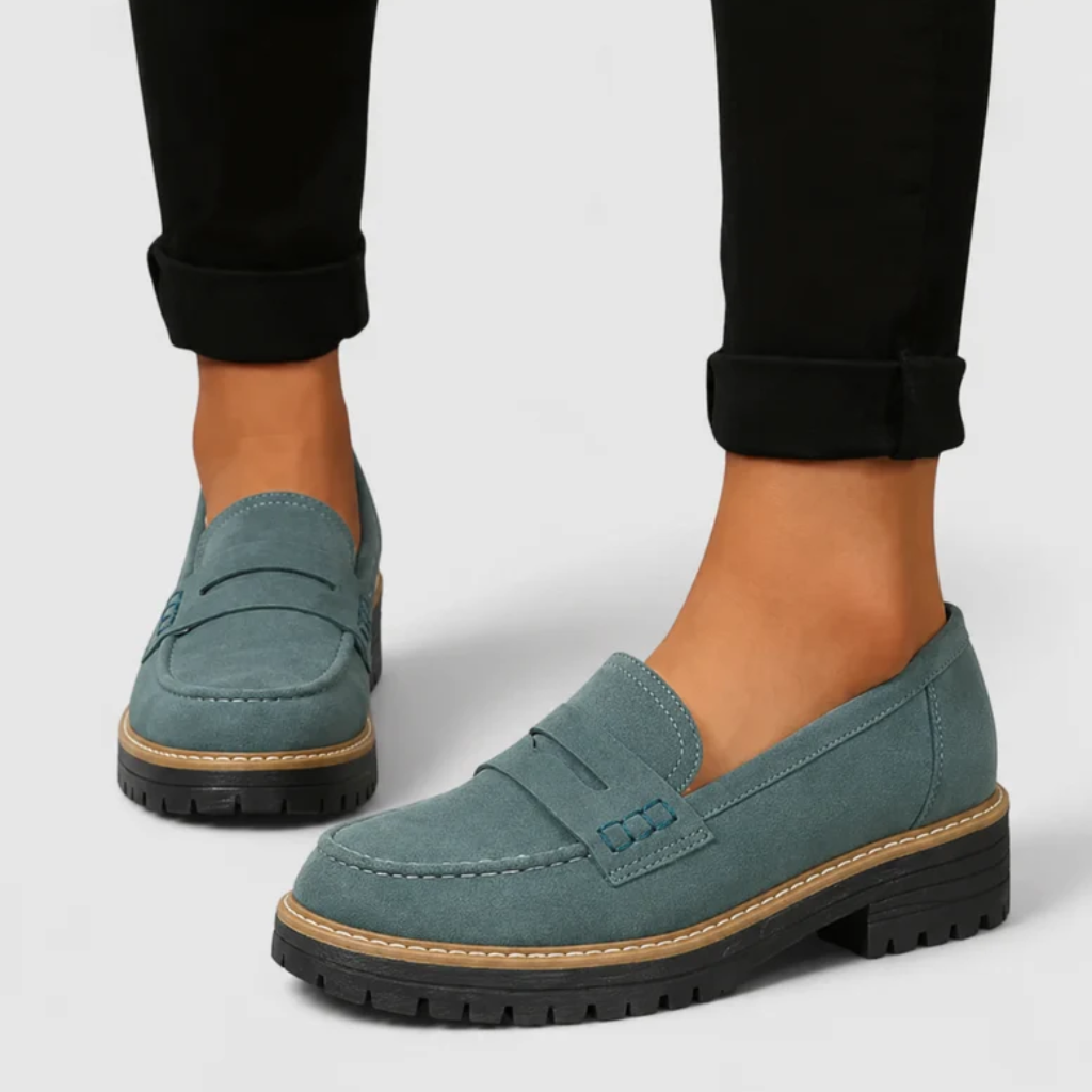 Loafers Women Chunky Platform Thick Sole