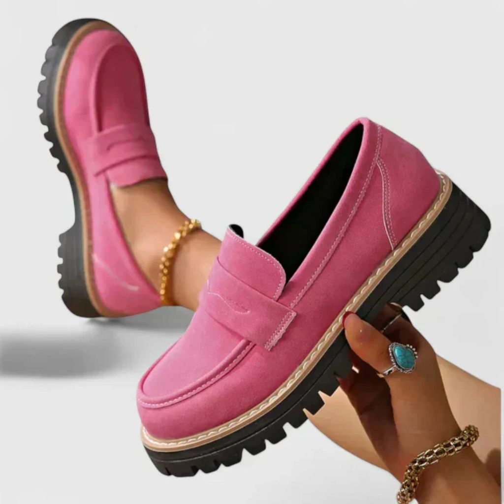 Loafers Women Chunky Platform Thick Sole