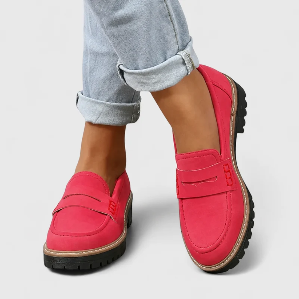 Loafers Women Chunky Platform Thick Sole