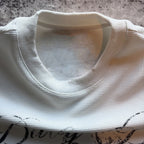 Long Sleeve Graphic Tee Womens Y2K Vintage Angel Print Waffle Knit Boxy Top
