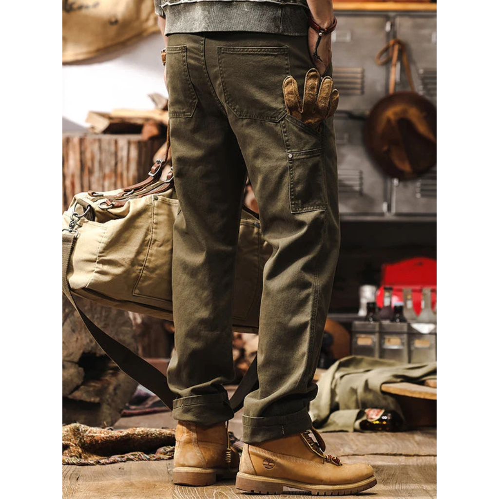 Mens Cotton Utility Pants - Workwear
