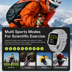 Men's Rugged Smart Watch - Outdoor - Bluetooth