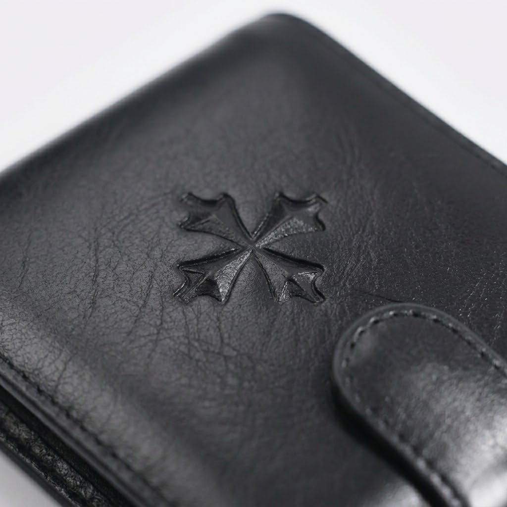 Men's Wallet Cross Print Card holder-Tithesource-