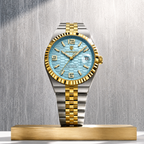 Mens Watch - Land-Rider - Fluted Bezel - Waterproof Luminous Date