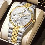 Mens Watch - Land-Rider - Fluted Bezel - Waterproof Luminous Date