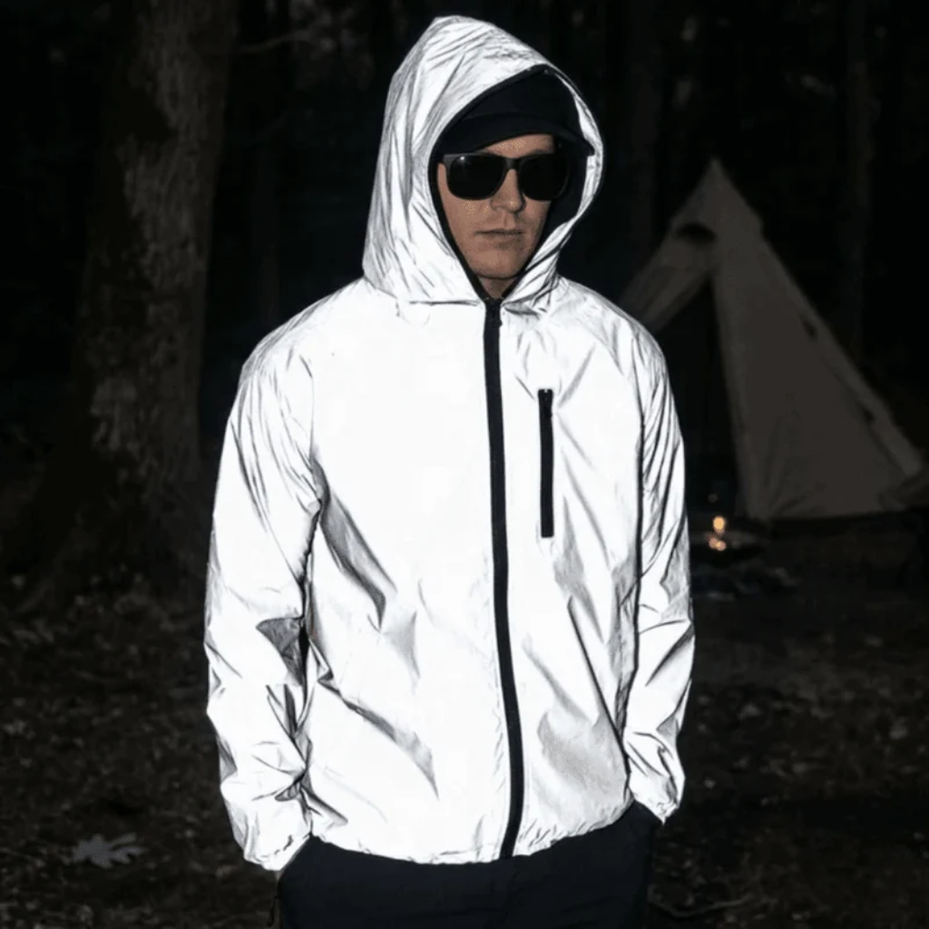Outdoor Jacket - Waterproof Reflective Lightweight Shell