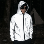 Outdoor Jacket - Waterproof Reflective Lightweight Shell