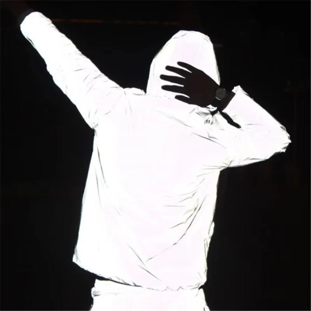 Outdoor Jacket - Waterproof Reflective Lightweight Shell