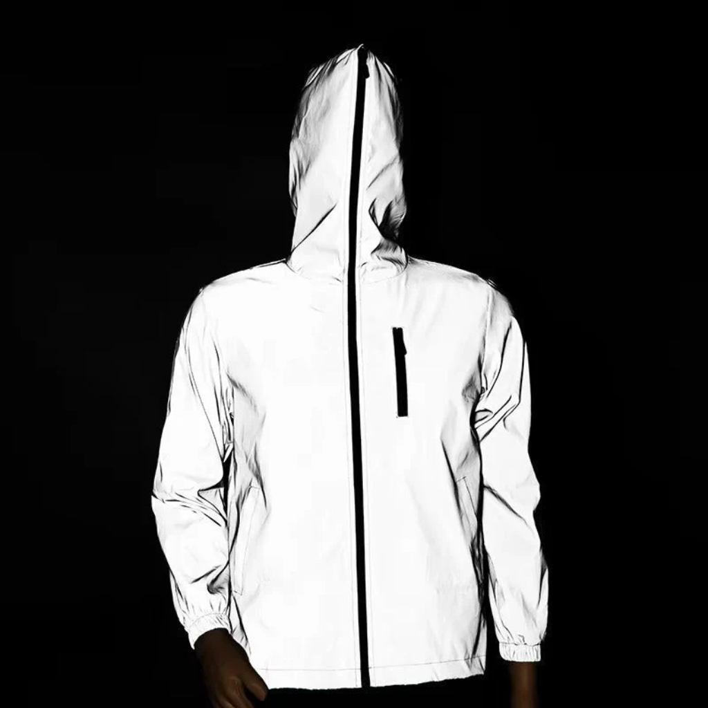 Outdoor Jacket - Waterproof Reflective Lightweight Shell