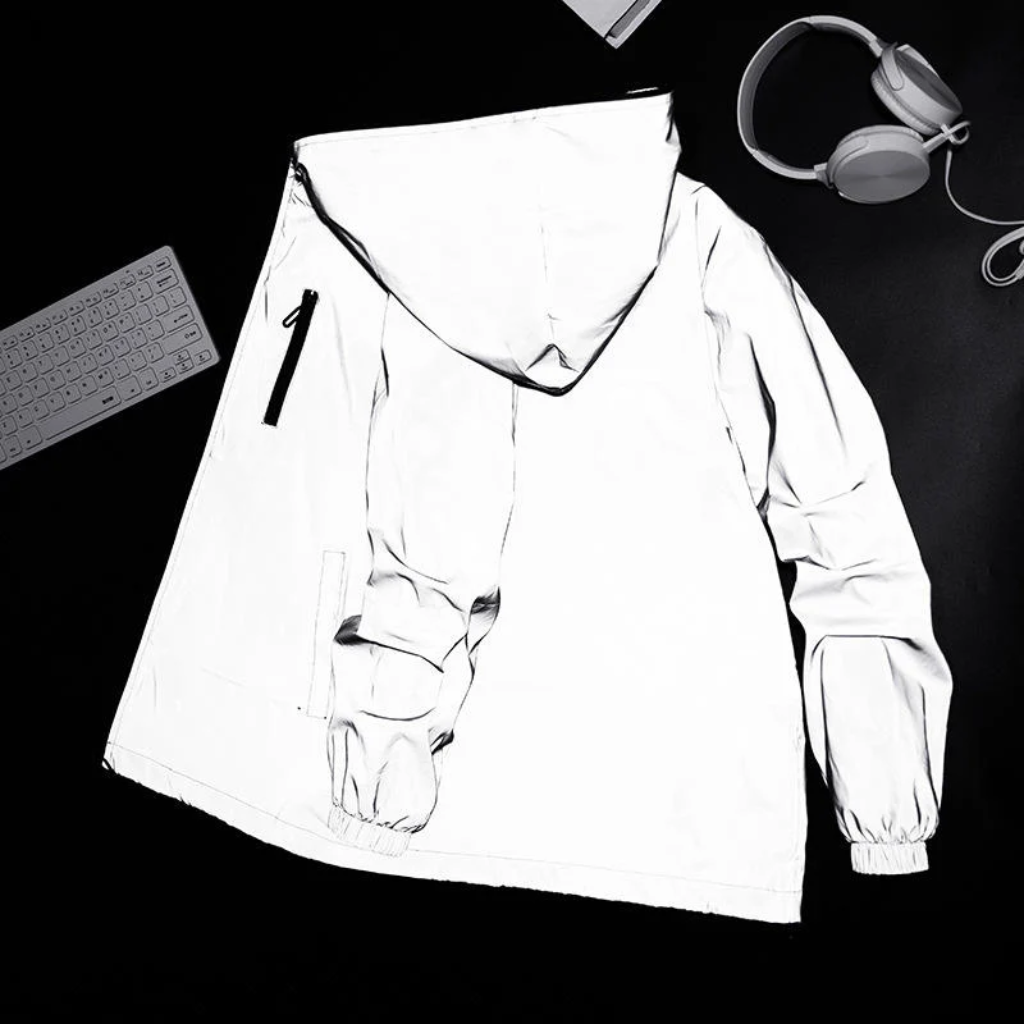 Outdoor Jacket - Waterproof Reflective Lightweight Shell