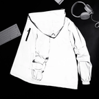 Outdoor Jacket - Waterproof Reflective Lightweight Shell