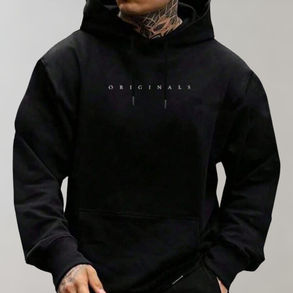 Oversized Heavy Hoodie - Mens Basic Streetwear
