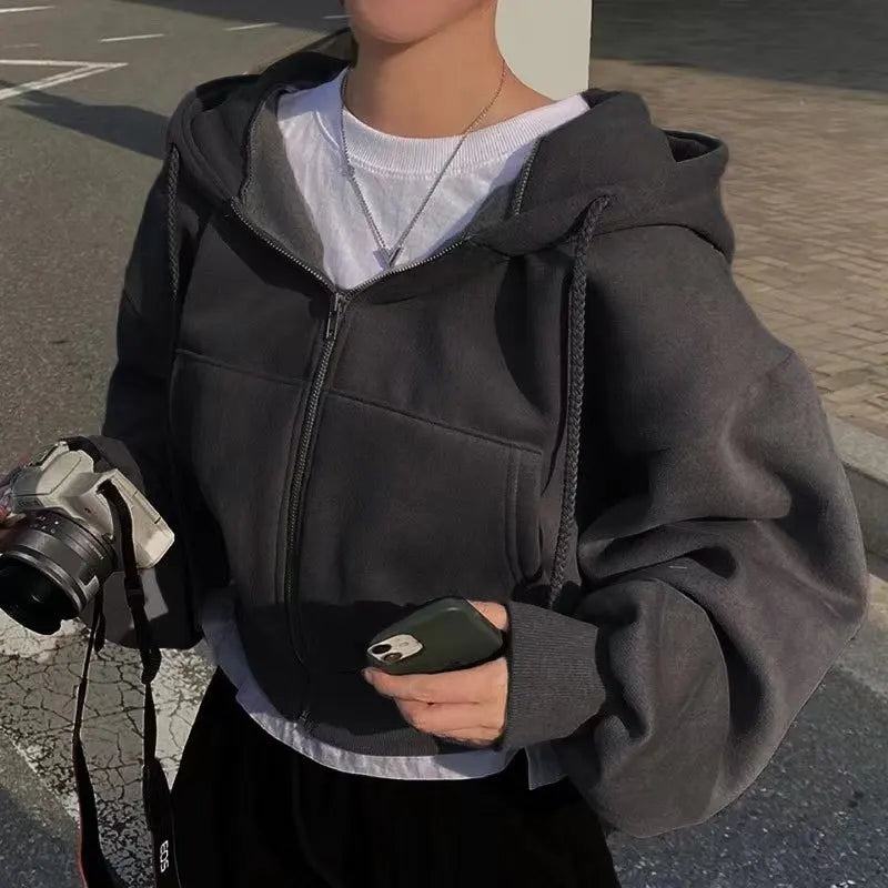 Oversized Hoodie Women - Basic Streetwear