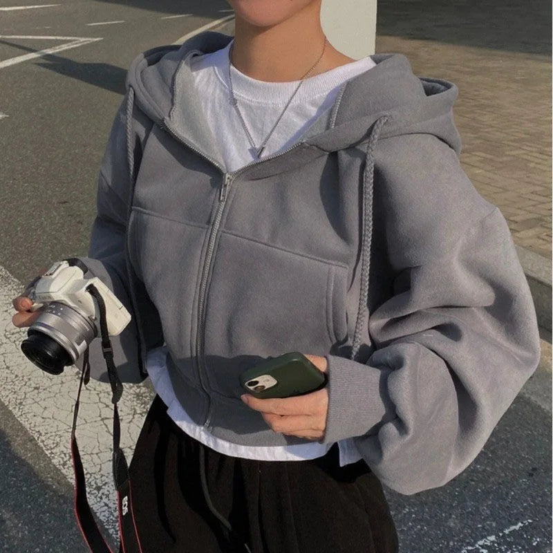 Oversized Hoodie Women - Basic Streetwear