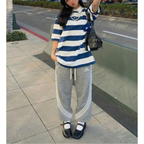 Oversized Joggers - Y2K Streetwear Sweatpants-Tithesource-