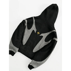 Oversized Zip Up Hoodie - Graphic Print Streetwear-Tithesource-