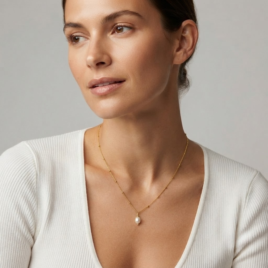 Pearl Pendant Necklace