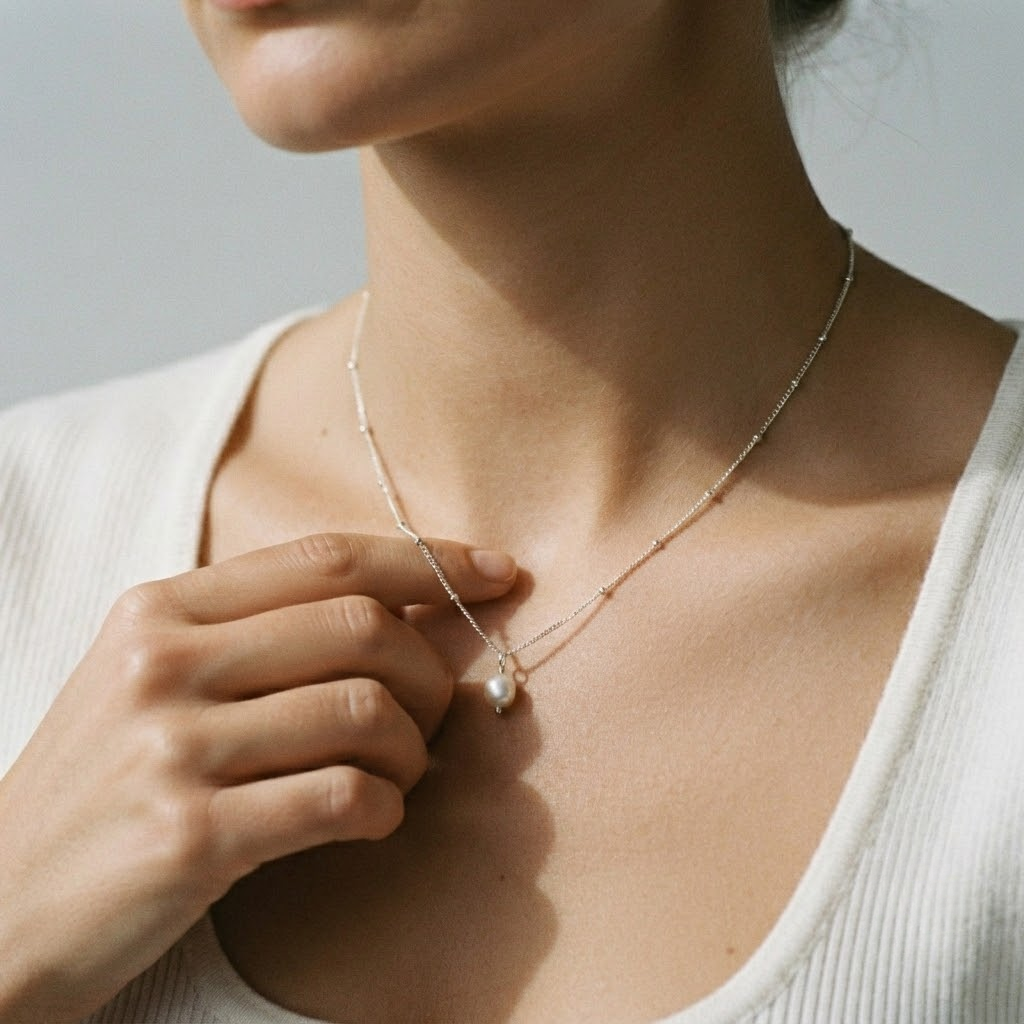 Pearl Pendant Necklace