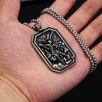 Pendant Necklace | St. Michael the Archangel Stainless Steel-Tithesource-