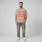 Psalm 23 Christian Washed T-Shirt-Tithesource-