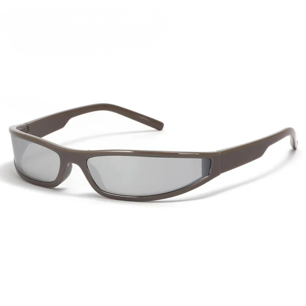 Rectangle Sunglasses - Slim Narrow Y2K Retro Shades