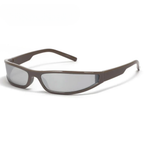 Rectangle Sunglasses - Slim Narrow Y2K Retro Shades