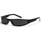 Rectangle Sunglasses - Slim Narrow Y2K Retro Shades