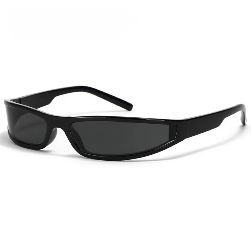 Rectangle Sunglasses - Slim Narrow Y2K Retro Shades