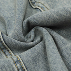 Retro Barrel Jeans - Patchwork Denim Blue and Black-Tithesource-