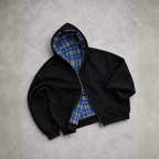 Reversible Zipper Hoodie - Loose fit