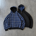 Reversible Zipper Hoodie - Loose fit