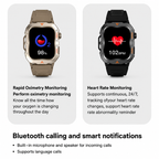 Rugged Smart Watch - Flashligt - Fitness Tracking